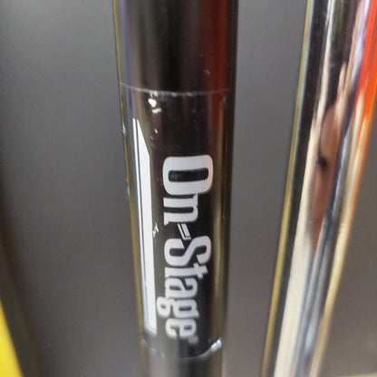 On-Stage Round Base Microphone Stand - Black (USED)