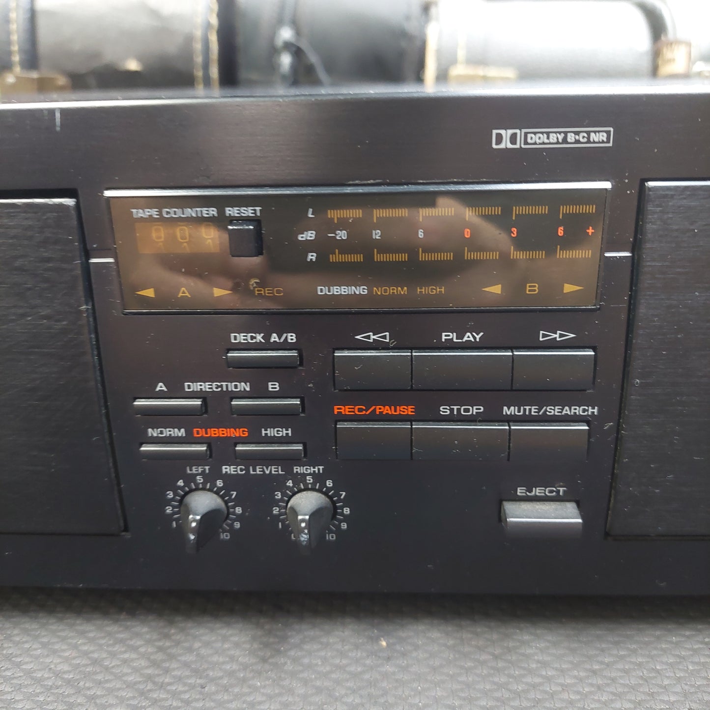 YAMAHA K-98 Natural Sound Stereo Double Cassette Deck Player (USED) SN# Y031244PR