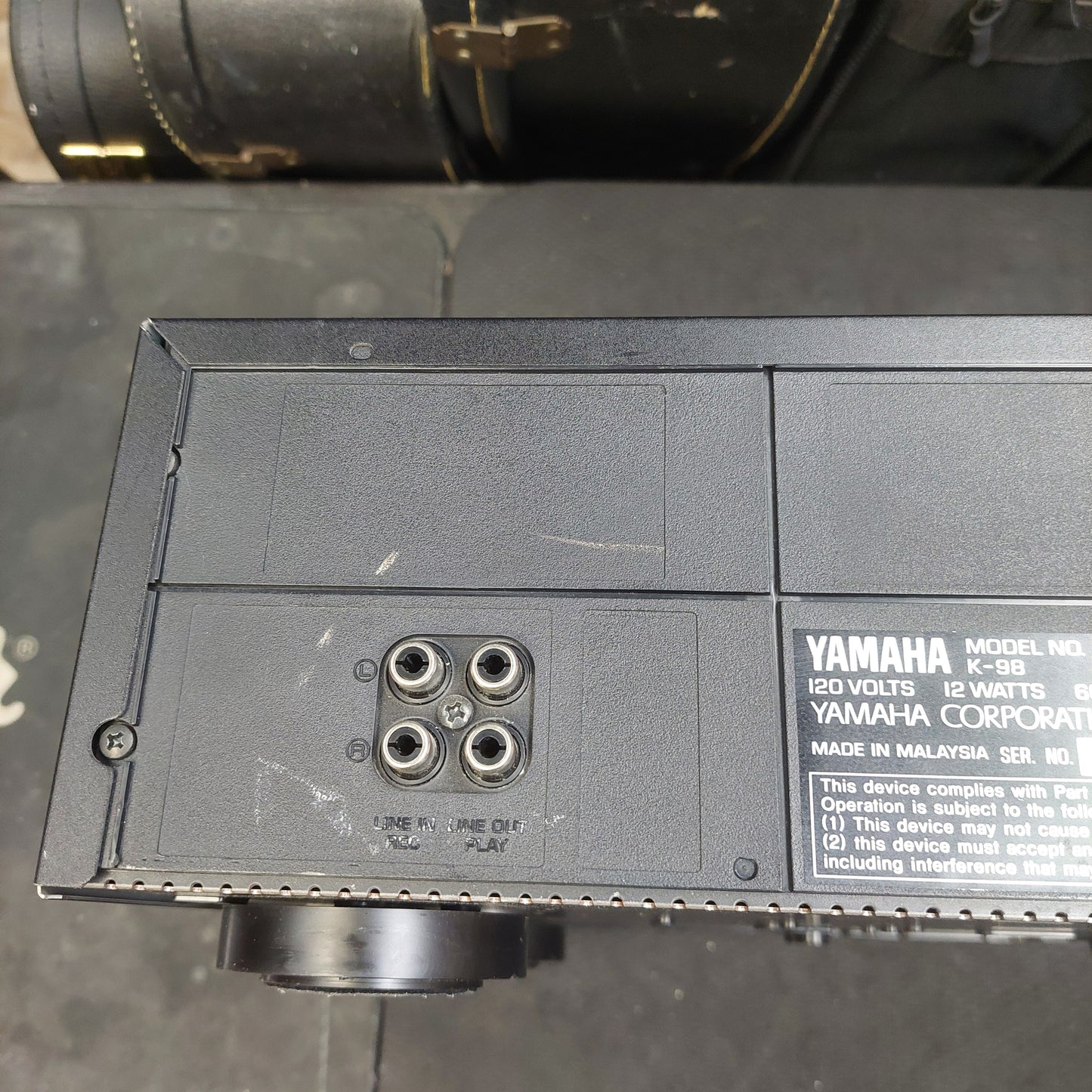 YAMAHA K-98 Natural Sound Stereo Double Cassette Deck Player (USED) SN# Y031244PR
