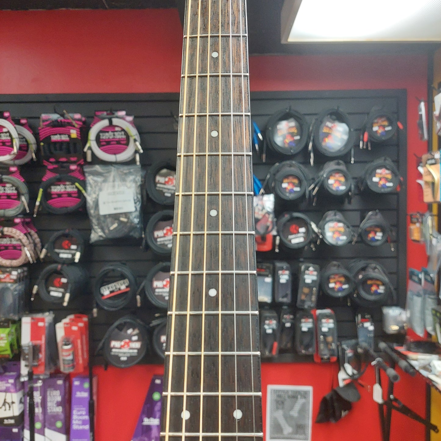 2019 Jasmine S35-U Acoustic Guitar - Natural SN# SI19050866 "Sold As Is" (Has Slightly Lifting Bridge No Warranty)