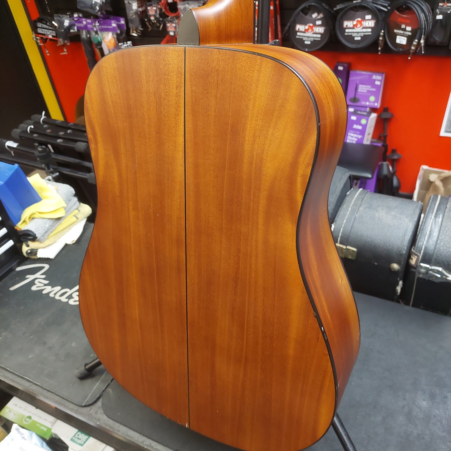 2019 Jasmine S35-U Acoustic Guitar - Natural SN# SI19050866 "Sold As Is" (Has Slightly Lifting Bridge No Warranty)