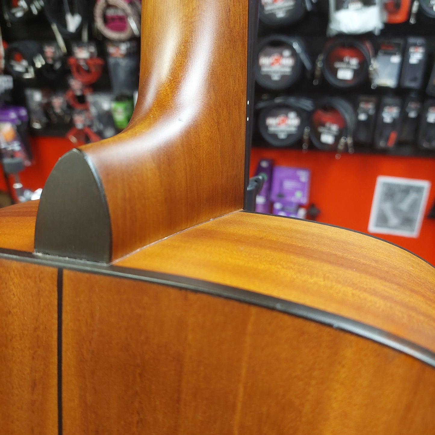 2019 Jasmine S35-U Acoustic Guitar - Natural SN# SI19050866 "Sold As Is" (Has Slightly Lifting Bridge No Warranty)