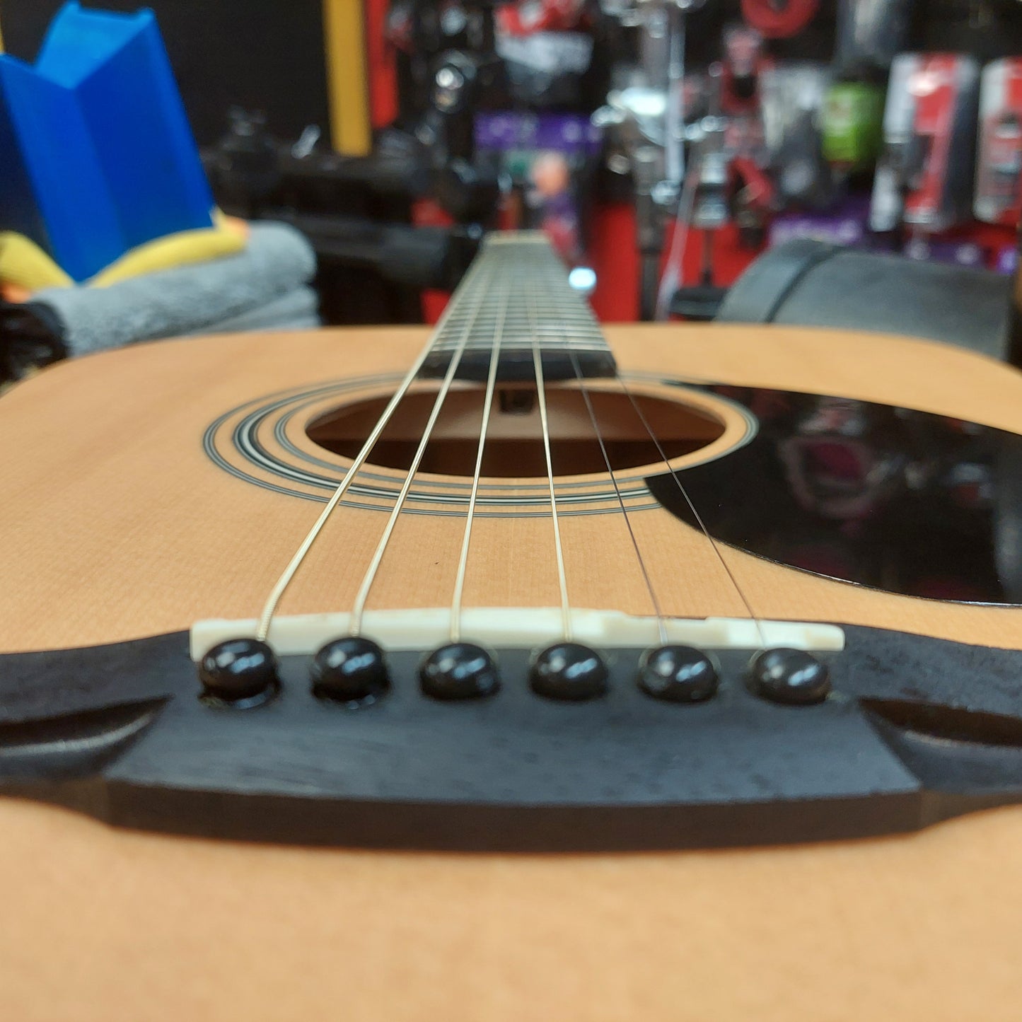 2019 Jasmine S35-U Acoustic Guitar - Natural SN# SI19050866 "Sold As Is" (Has Slightly Lifting Bridge No Warranty)