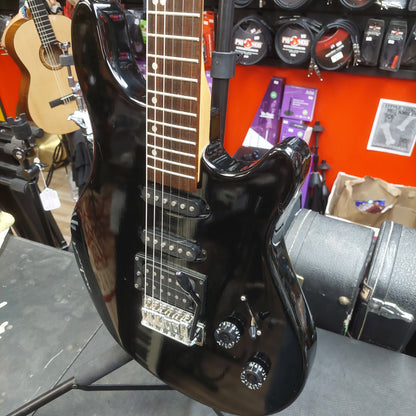 1998 Washburn Maverick Series BT-4/BK Electric Guitar w/ Grover Tuners - Black SN# I801120599