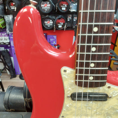 1994 Fender Standard Stratocaster Rosewood Fingerboard - Torino Red SN# FN203686