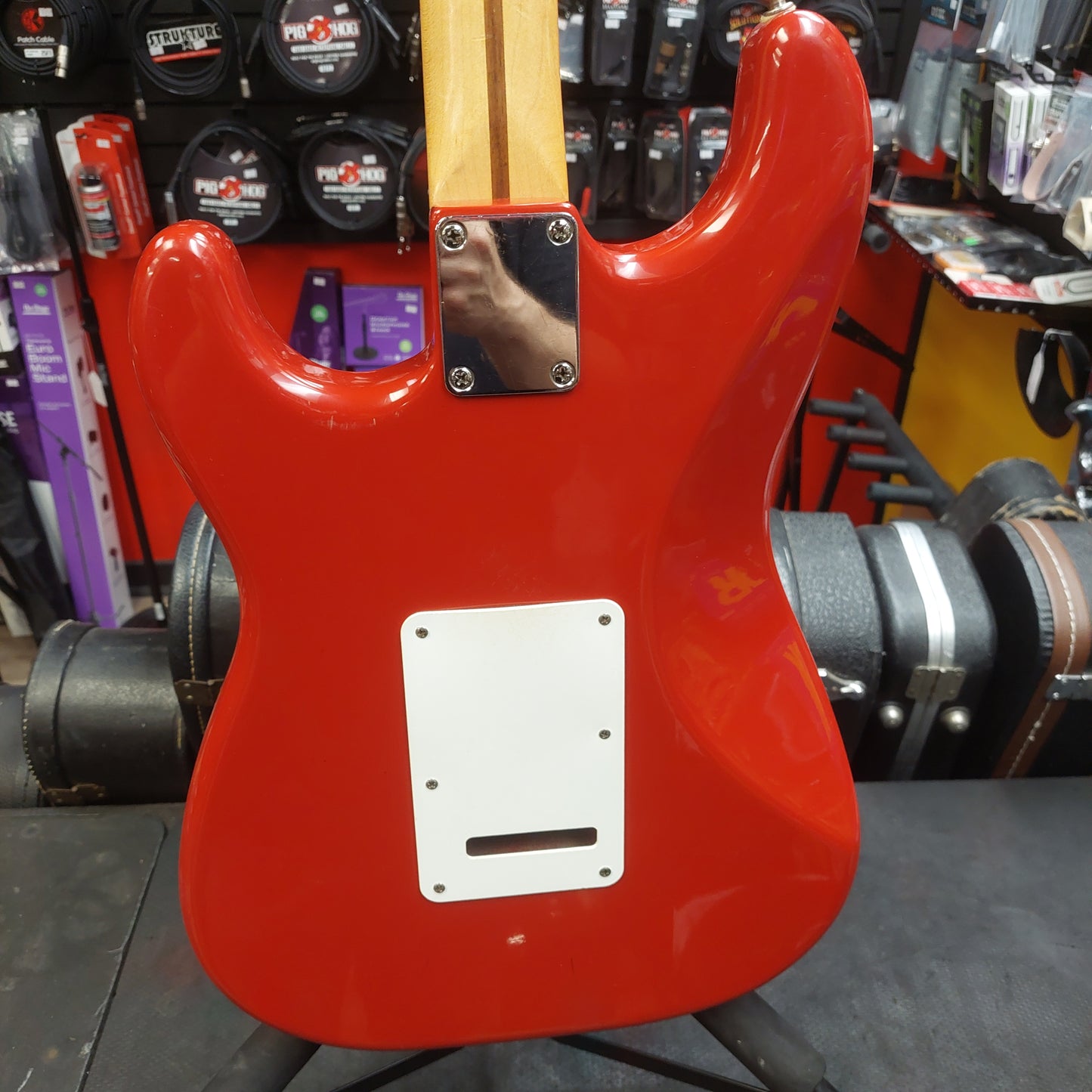 1994 Fender Standard Stratocaster Rosewood Fingerboard - Torino Red SN# FN203686