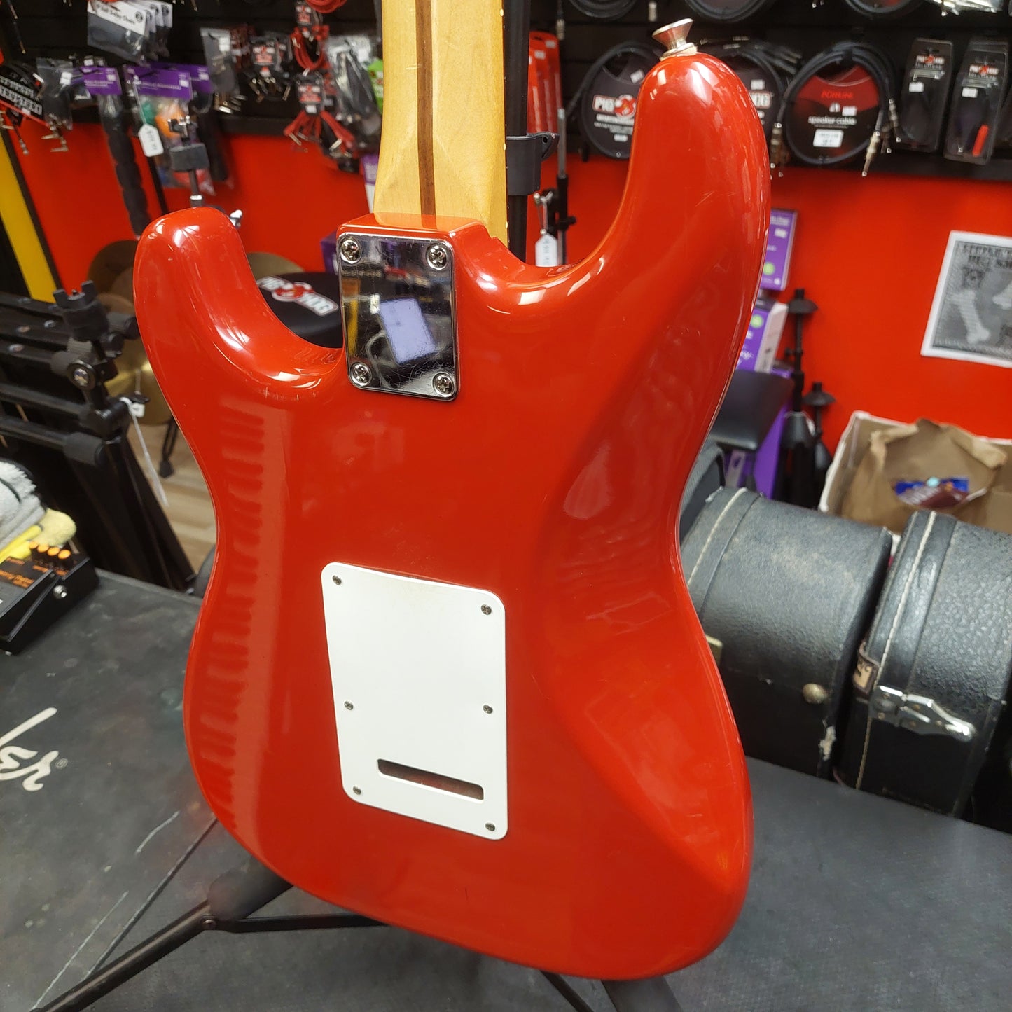 1994 Fender Standard Stratocaster Rosewood Fingerboard - Torino Red SN# FN203686