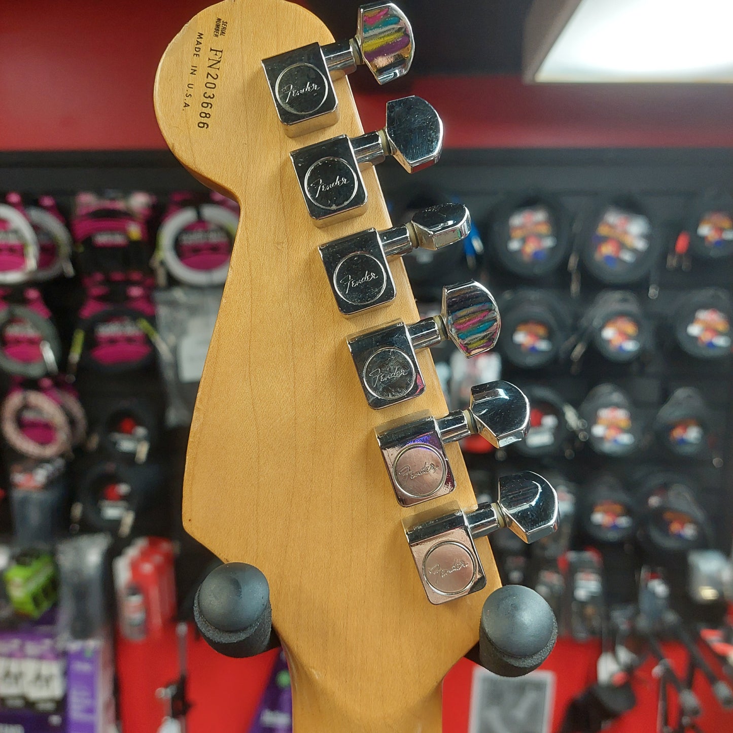 1994 Fender Standard Stratocaster Rosewood Fingerboard - Torino Red SN# FN203686