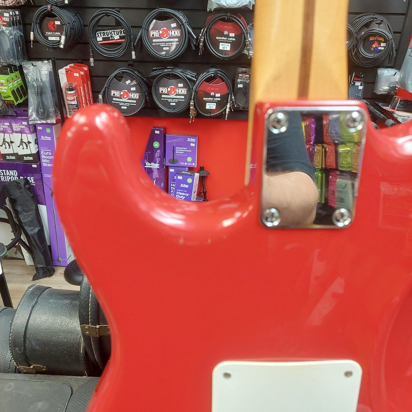 1994 Fender Standard Stratocaster Rosewood Fingerboard - Torino Red SN# FN203686