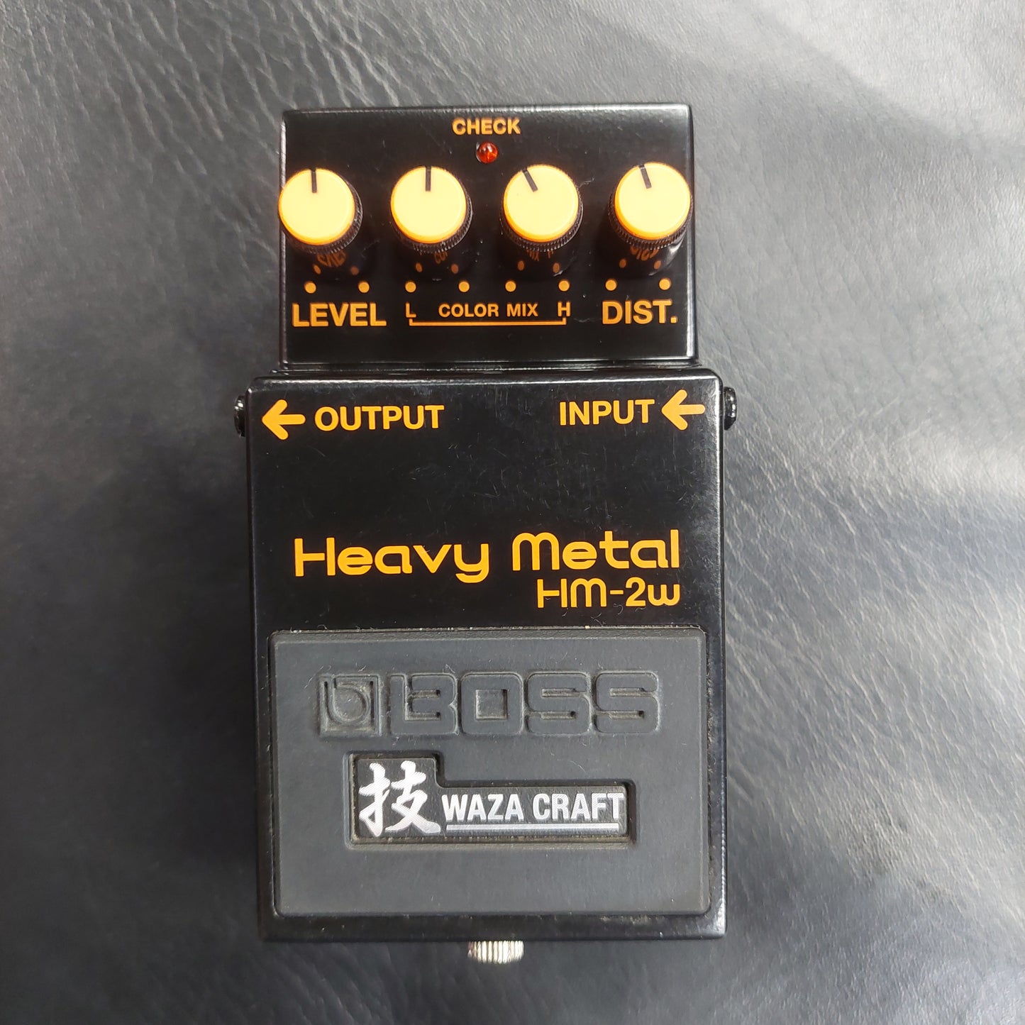 Boss Heavy Metal HM-2w Waza Craft Effects Pedal (USED) SN# 22453 "Made In Japan"