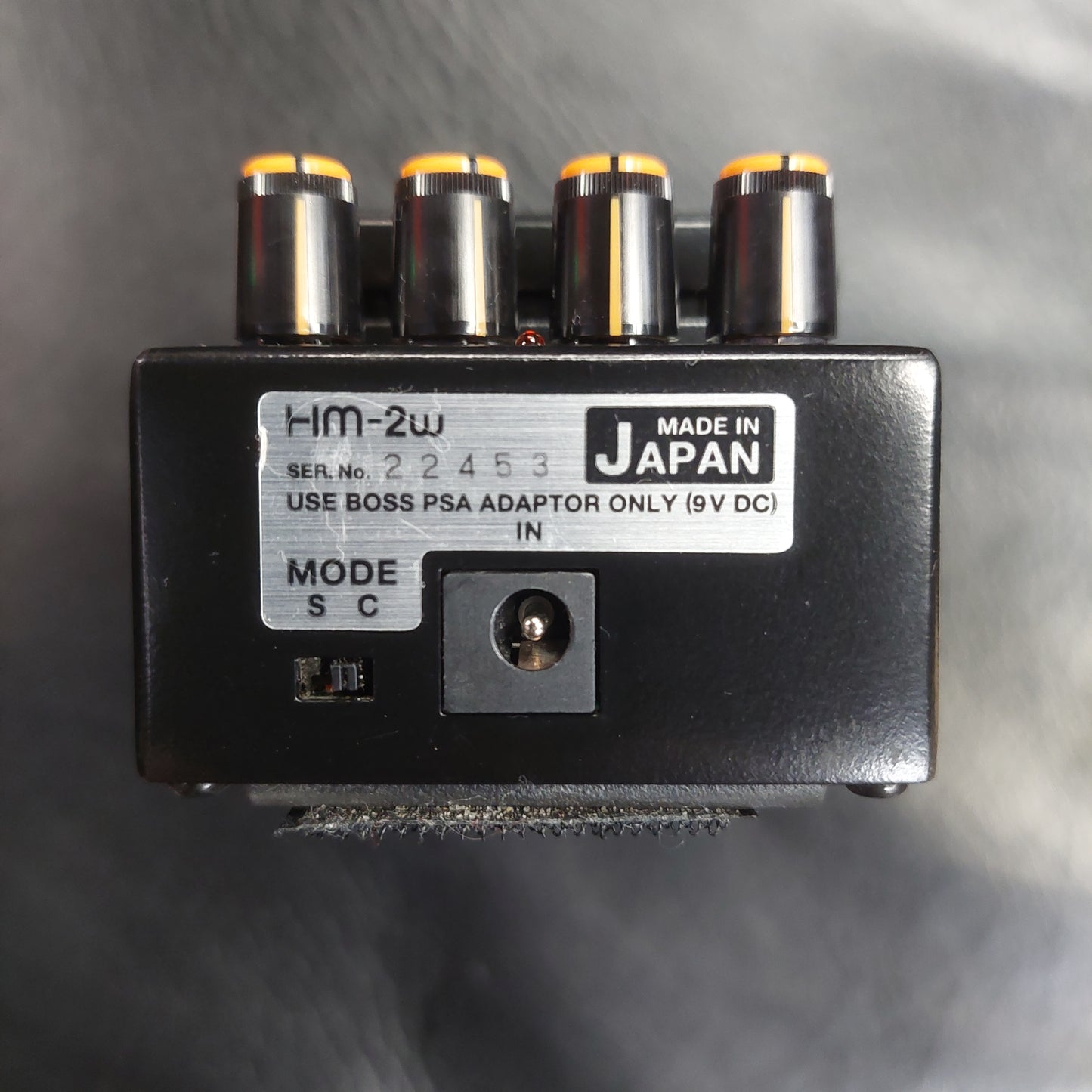 Boss Heavy Metal HM-2w Waza Craft Effects Pedal (USED) SN# 22453 "Made In Japan"