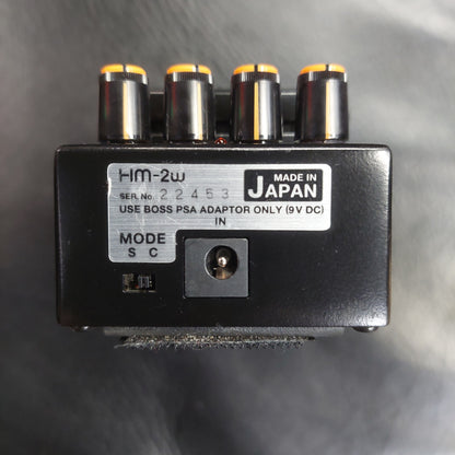 Boss Heavy Metal HM-2w Waza Craft Effects Pedal (USED) SN# 22453 "Made In Japan"