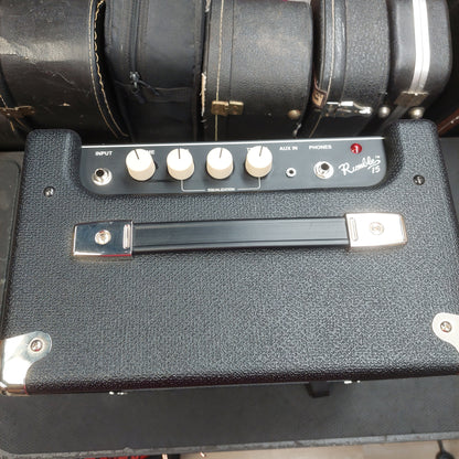 2021 Fender Rumble 15 Bass Amplifier 15 Watts, 1x8" Speaker SN# ICTL21183220