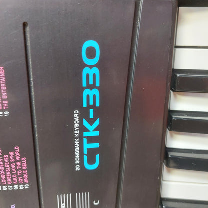 CASIO CTK-330 49-Key Electronic Keyboard (USED) w/ Power Supply (USED)