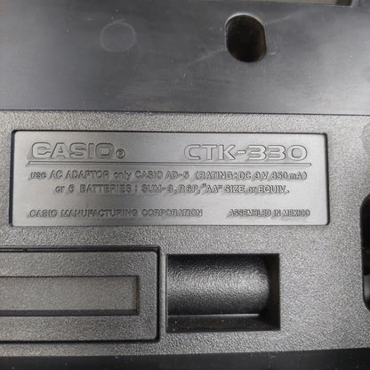 CASIO CTK-330 49-Key Electronic Keyboard (USED) w/ Power Supply (USED)