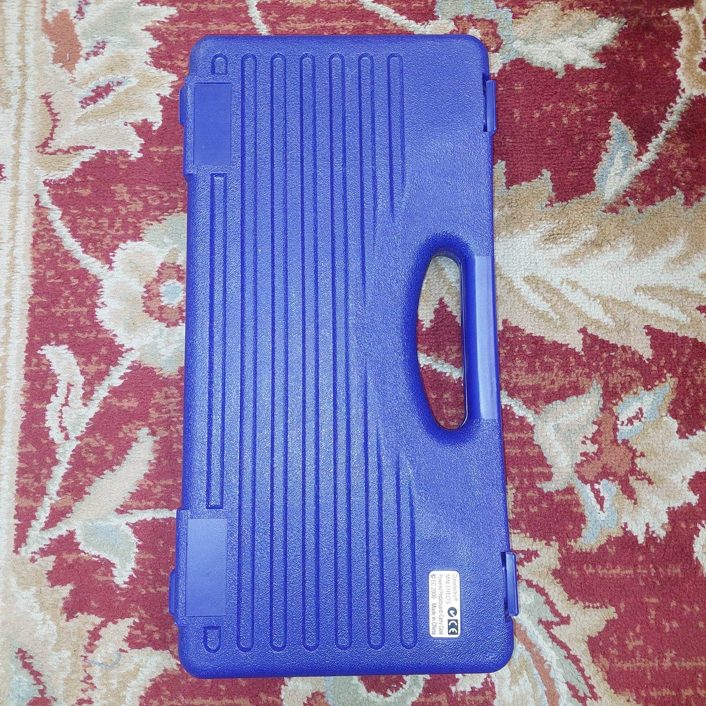 Danelectro DJ-C Mini Pedal Resin Case w/ Power Adaptor & Patch Cables - Purple (USED)