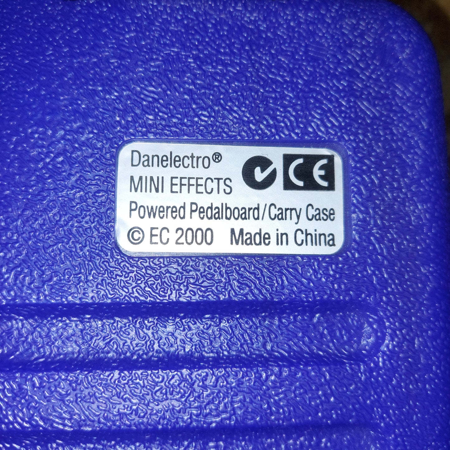 Danelectro DJ-C Mini Pedal Resin Case w/ Power Adaptor & Patch Cables - Purple (USED)