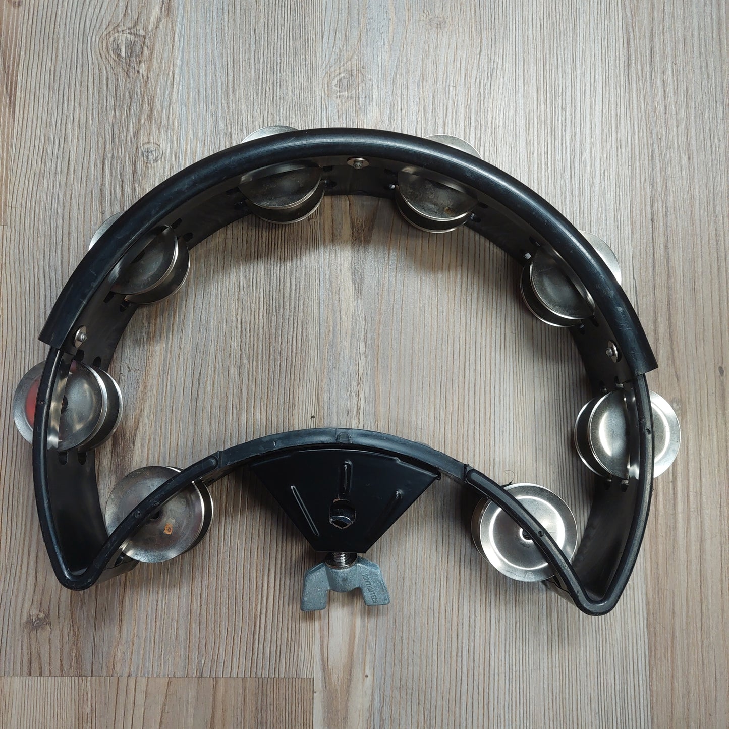 Rhythm Tech DST Drum Set Tambourine - Black (USED) "Made In USA"