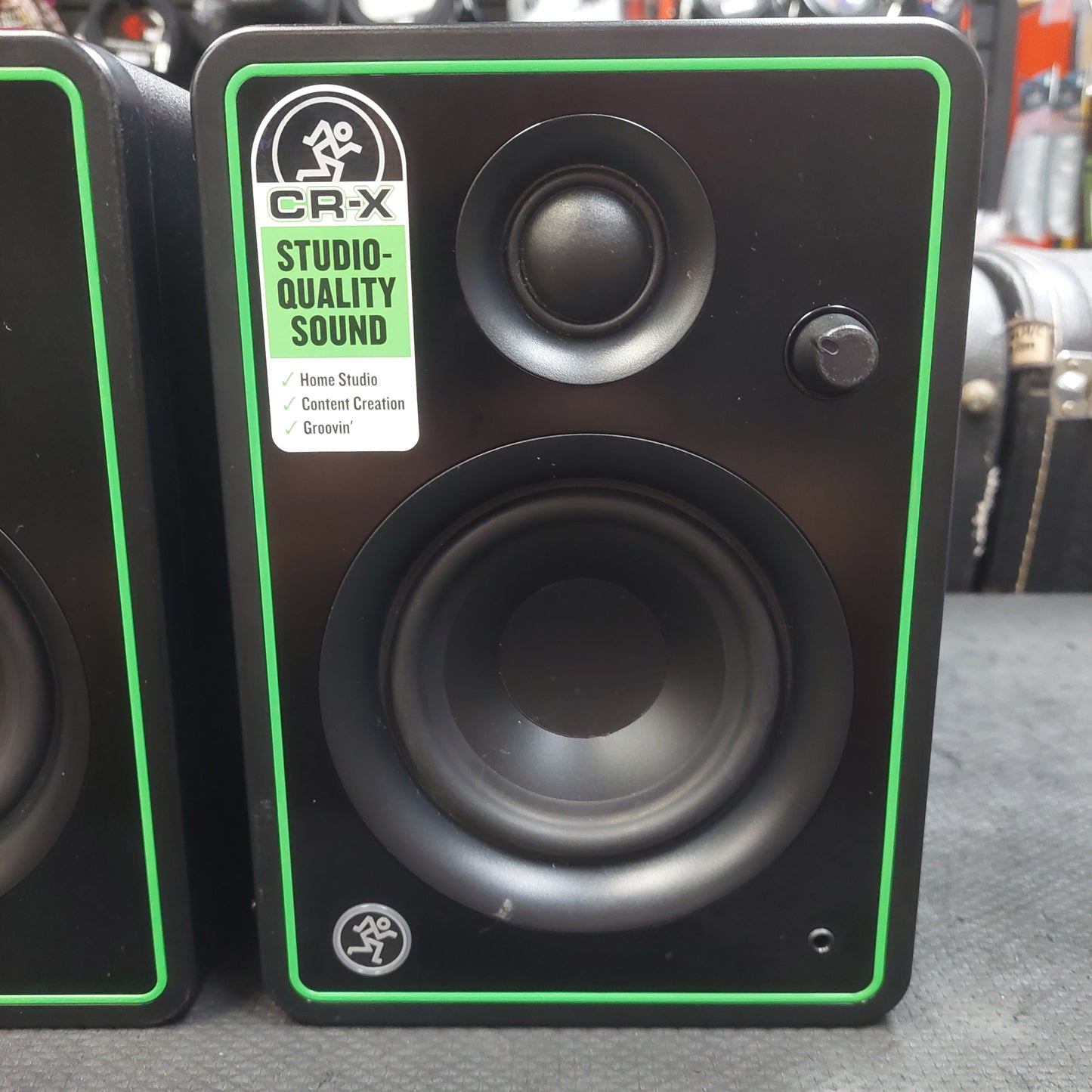 Mackie CR4-X Monitor Speakers "PAIR" (USED)  SN# 205212700CPMP0482