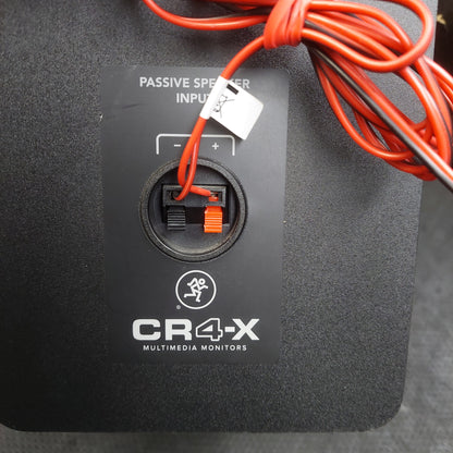 Mackie CR4-X Monitor Speakers "PAIR" (USED)  SN# 205212700CPMP0482