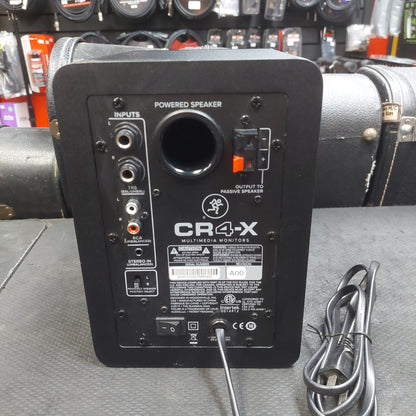 Mackie CR4-X Monitor Speakers "PAIR" (USED)  SN# 205212700CPMP0482