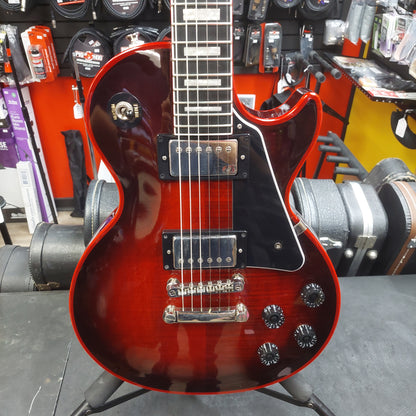 2025 Epiphone Les Paul Custom Widow Electric Guitar - Red Burst w/ Grover Tuners SN# 25051525741