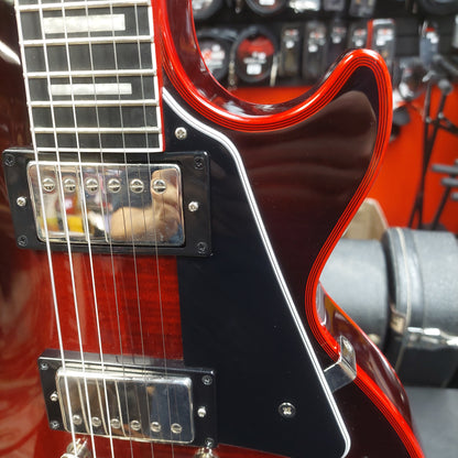 2025 Epiphone Les Paul Custom Widow Electric Guitar - Red Burst w/ Grover Tuners SN# 25051525741