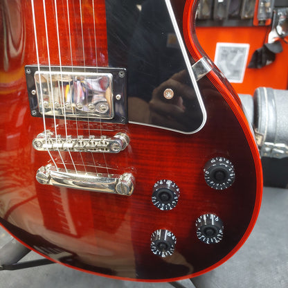 2025 Epiphone Les Paul Custom Widow Electric Guitar - Red Burst w/ Grover Tuners SN# 25051525741