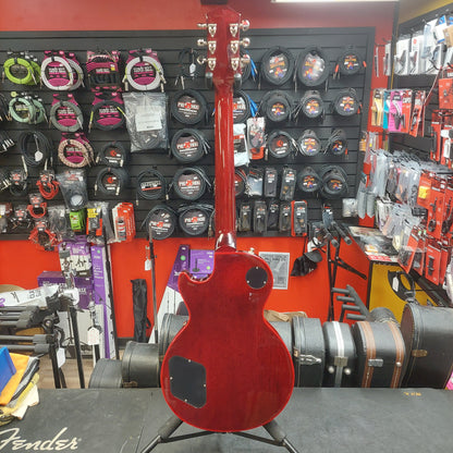 2025 Epiphone Les Paul Custom Widow Electric Guitar - Red Burst w/ Grover Tuners SN# 25051525741