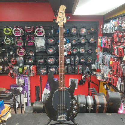 2021 Sterling by Music Man SUB Series StingRay RAY4 4-String Electric Bass - Black SN# B115600