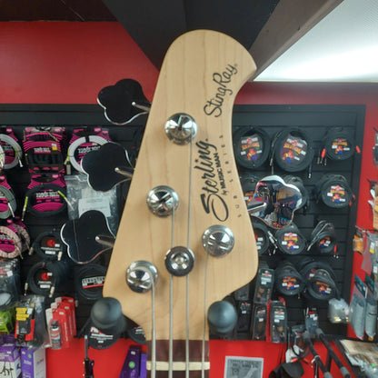 2021 Sterling by Music Man SUB Series StingRay RAY4 4-String Electric Bass - Black SN# B115600
