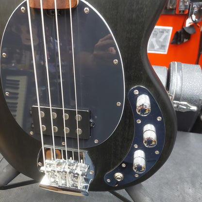 2021 Sterling by Music Man SUB Series StingRay RAY4 4-String Electric Bass - Black SN# B115600