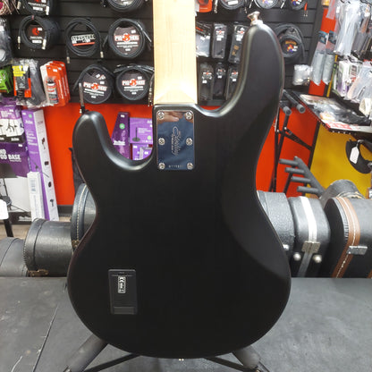 2021 Sterling by Music Man SUB Series StingRay RAY4 4-String Electric Bass - Black SN# B115600