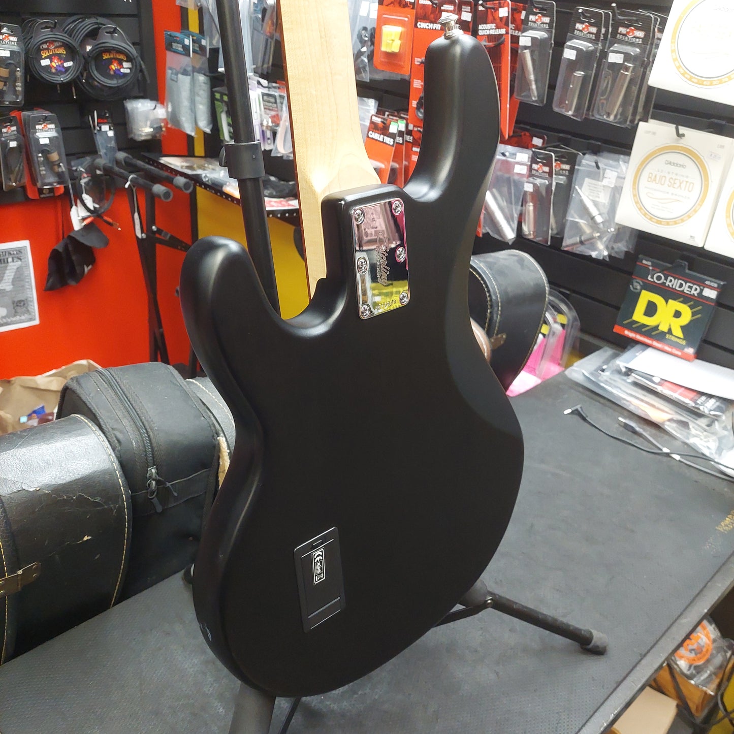 2021 Sterling by Music Man SUB Series StingRay RAY4 4-String Electric Bass - Black SN# B115600