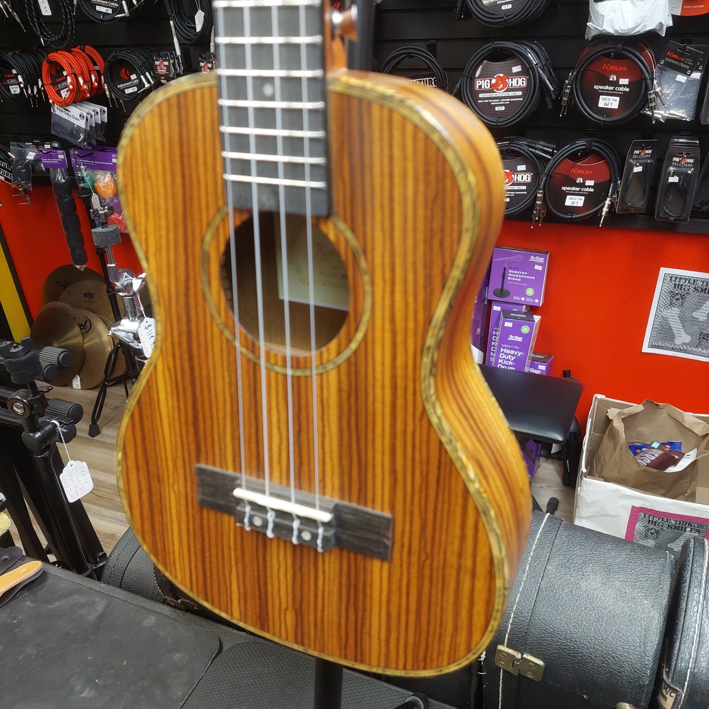 Kmise A9119 Zebrawood Tenor Ukulele