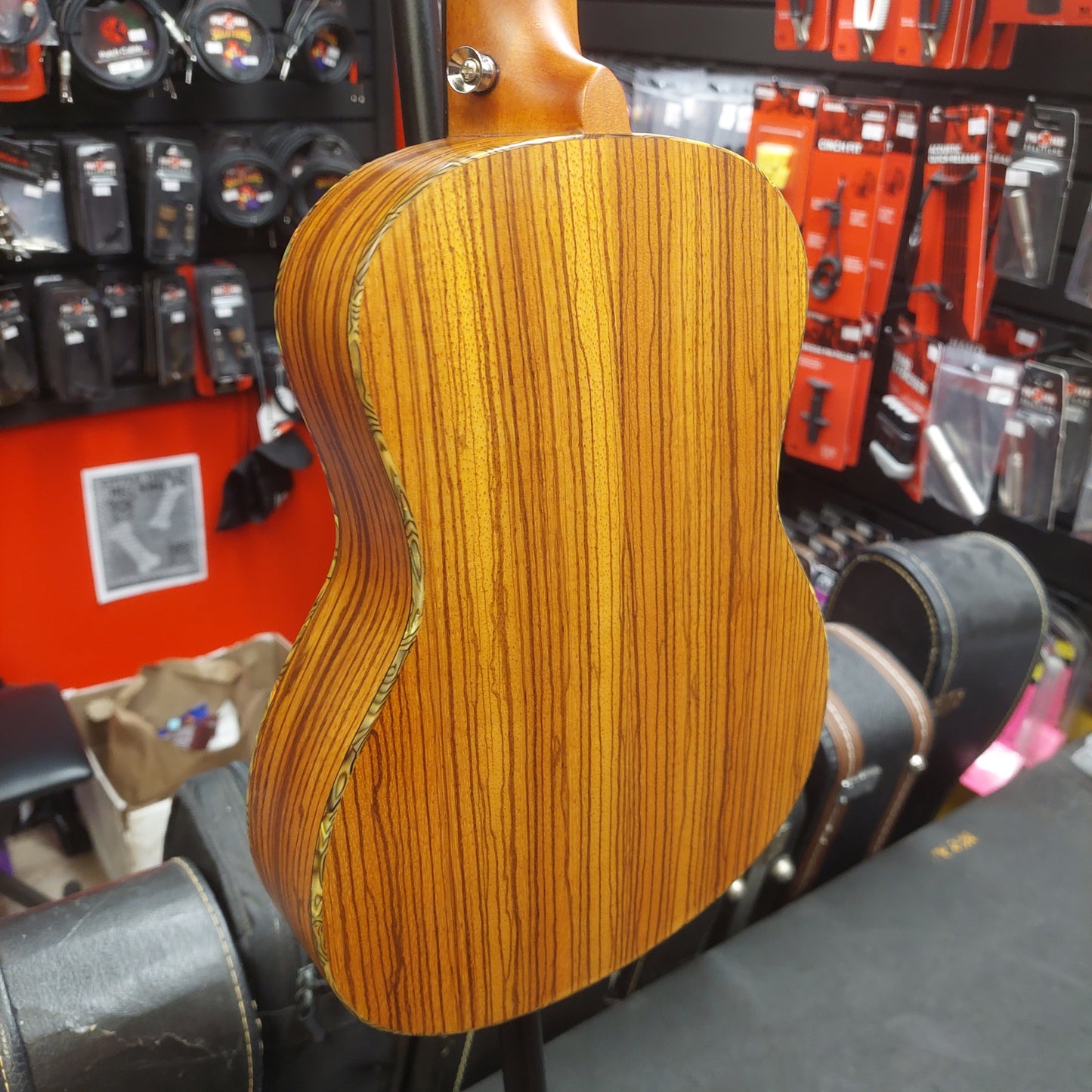 Kmise A9119 Zebrawood Tenor Ukulele