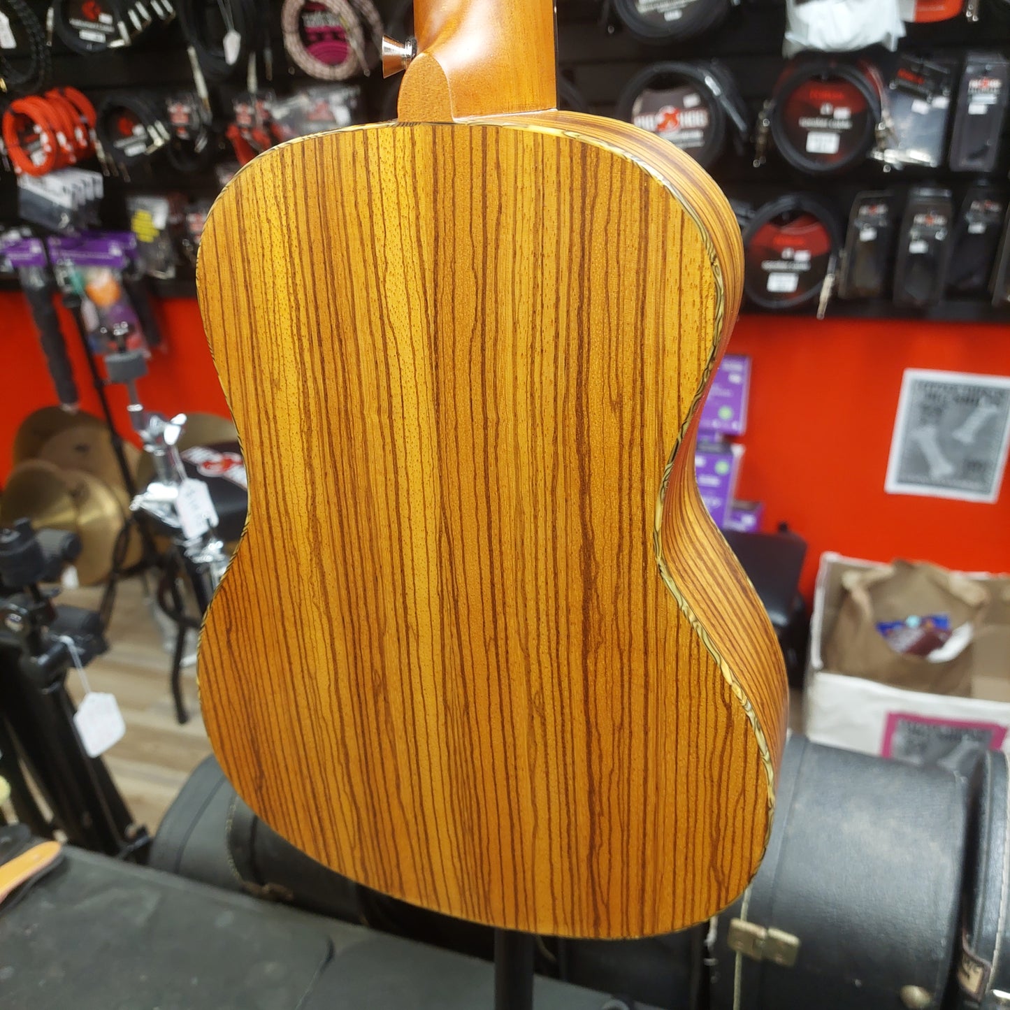 Kmise A9119 Zebrawood Tenor Ukulele