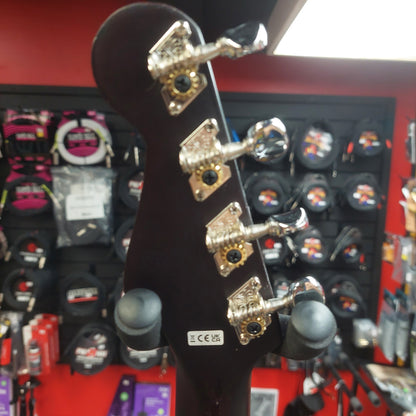 2024 Fender Avalon Tenor Ukulele Walnut Fingerboard - 2-Color Sunburst  SN# CYN2205771 "Sold As Is" Has Finish Blemishes To Back Of Neck