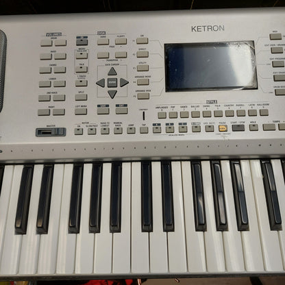 Ketron SD5 HD Digital Arranger Keyboard Workstation w/ Power Cable "No Floppy Disk" (USED) SN# B5BA20249G "Made In Italy"