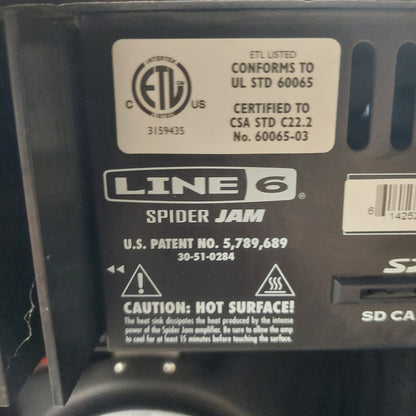 2009 Line 6 Spider Jam Digital Modeling Combo Amplifier 75 Watts, 1x12" SN# (21)SJM1MS934006224