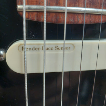1993 Fender Stratocaster Plus Rosewood Fretboard - Black Gloss w/ Fender-Lace Sensor Pickups & Locking Tuners SN# N3114074 "Made In USA"
