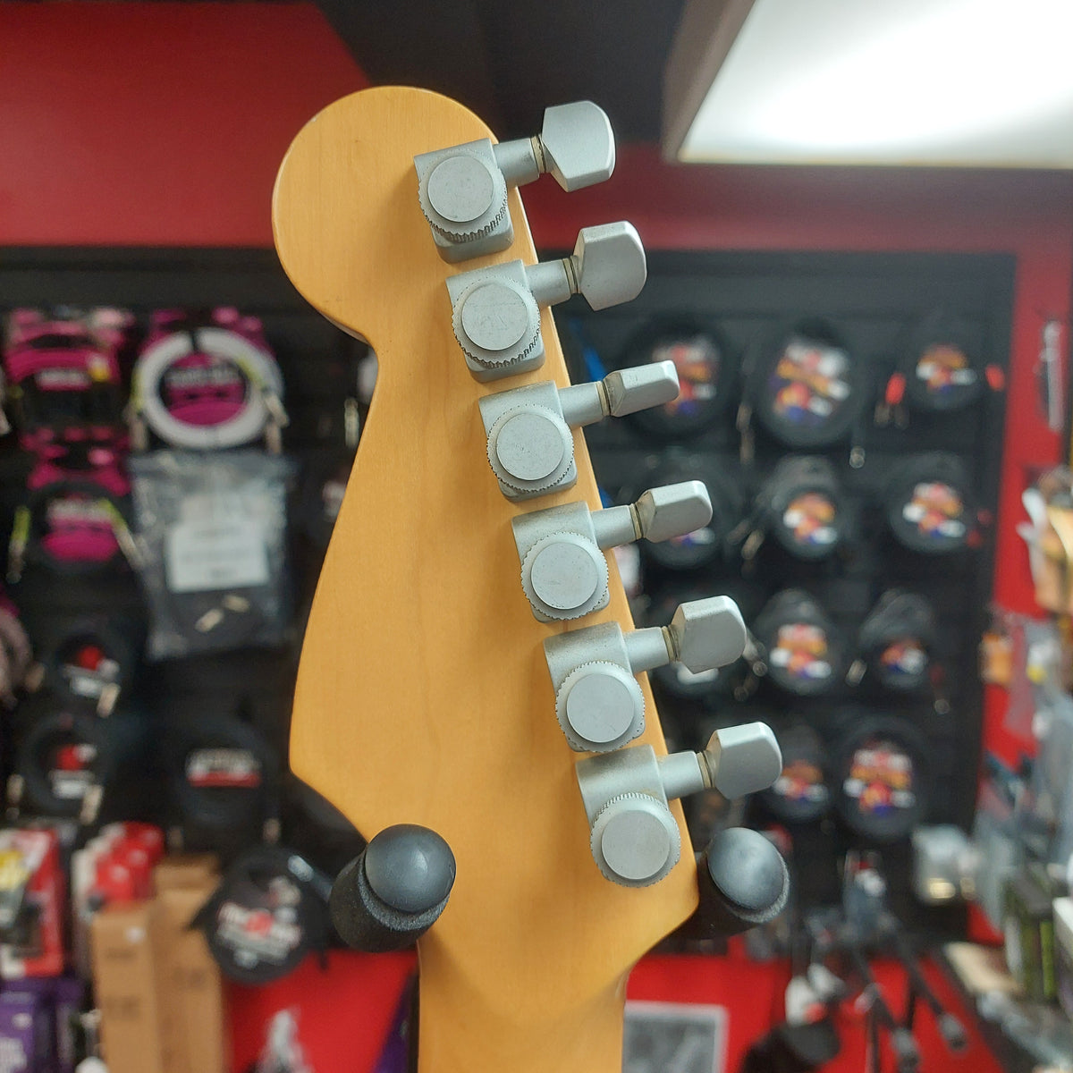 1993 Fender Stratocaster Plus Rosewood Fretboard - Black Gloss w/ Fender-Lace Sensor Pickups & Locking Tuners SN# N3114074 "Made In USA"