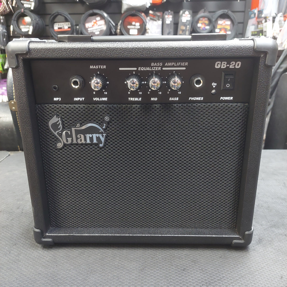 Glarry GB-20 Bass Amplifier 20 Watts, 1x6.5" Speaker (USED)