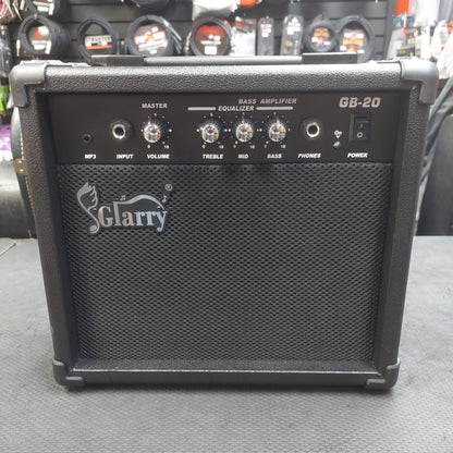 Glarry GB-20 Bass Amplifier 20 Watts, 1x6.5" Speaker (USED)