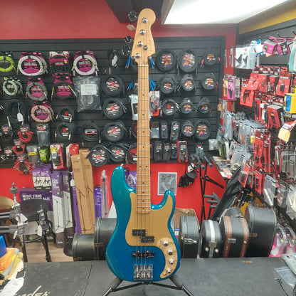 2025 Fender Limited Edition American Ultra II Precision Bass, Roasted Maple Fingerboard - Aurora SN# US25028621 "No Case Included"