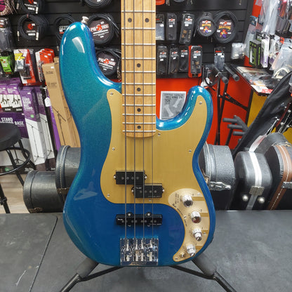 2025 Fender Limited Edition American Ultra II Precision Bass, Roasted Maple Fingerboard - Aurora SN# US25028621 "No Case Included"