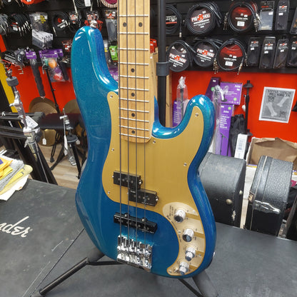 2025 Fender Limited Edition American Ultra II Precision Bass, Roasted Maple Fingerboard - Aurora SN# US25028621 "No Case Included"