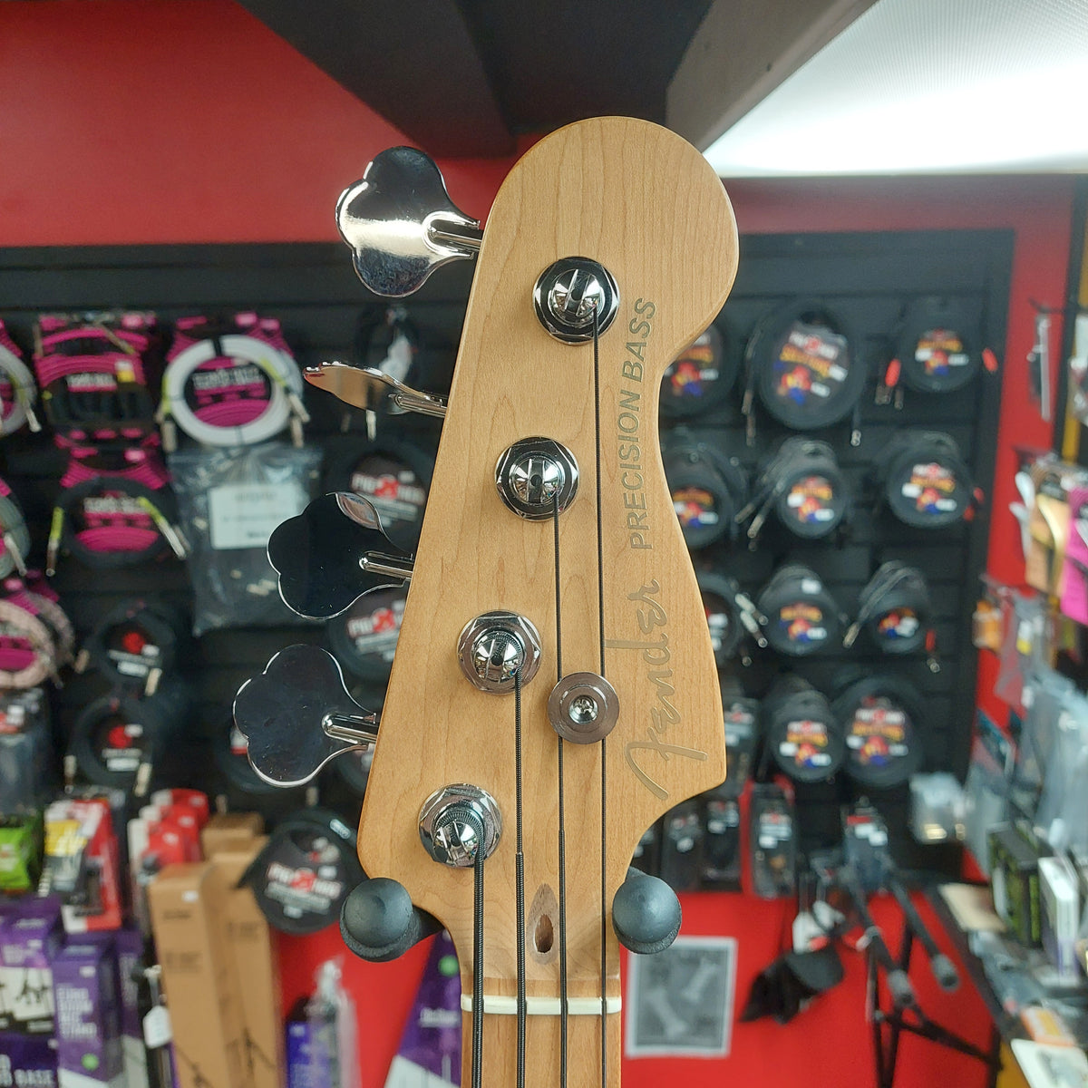 2025 Fender Limited Edition American Ultra II Precision Bass, Roasted Maple Fingerboard - Aurora SN# US25028621 "No Case Included"