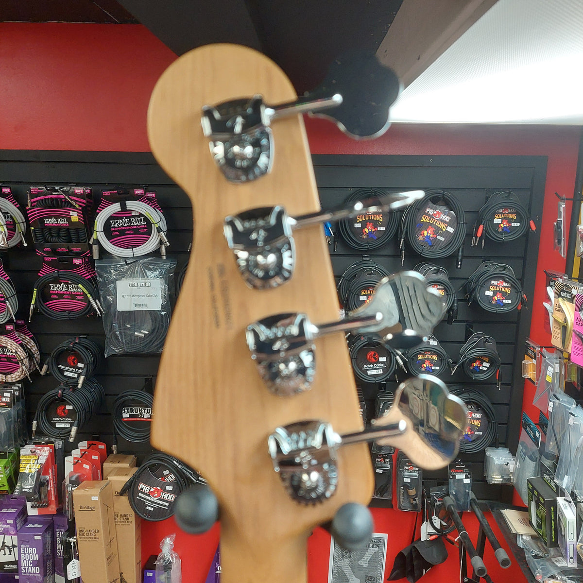 2025 Fender Limited Edition American Ultra II Precision Bass, Roasted Maple Fingerboard - Aurora SN# US25028621 "No Case Included"
