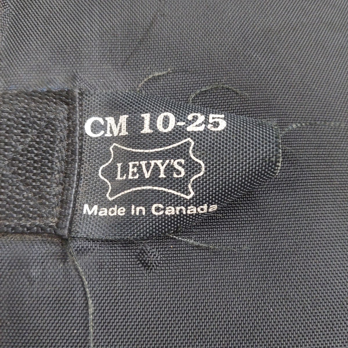 Levy's CM 10-25 24" Cymbal Gig Bag w/ Shoulder Strap - Black (USED)